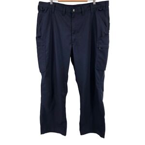 Carhartt Men's Relaxed Fit Cargo Pants Navy Blue‎ Workwear Utility 44x30
